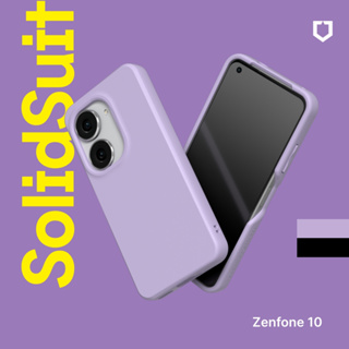 犀牛盾 適用asus zenfone 10 solidsuit 經典款/碳纖維紋路 防摔背蓋手機殼-華碩官方授權開發