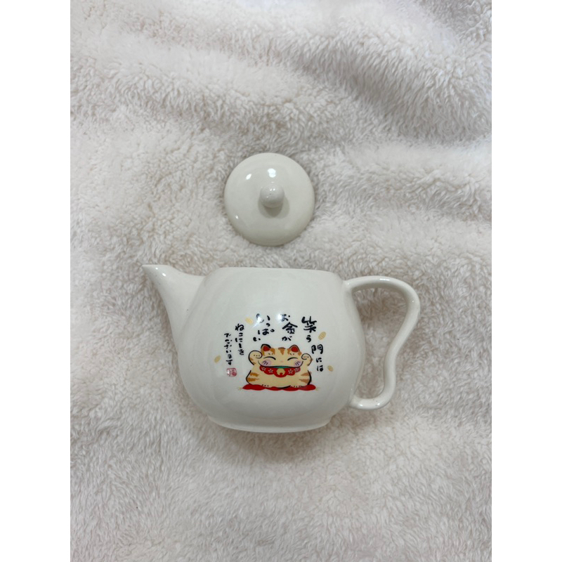 【茶壺】招財貓茶壺三入組/泡茶