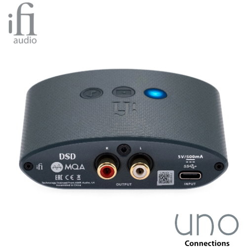 iFi UNO USB DAC耳機擴大機 支援手機 電腦 愷威電子 高雄耳機專賣(公司貨)