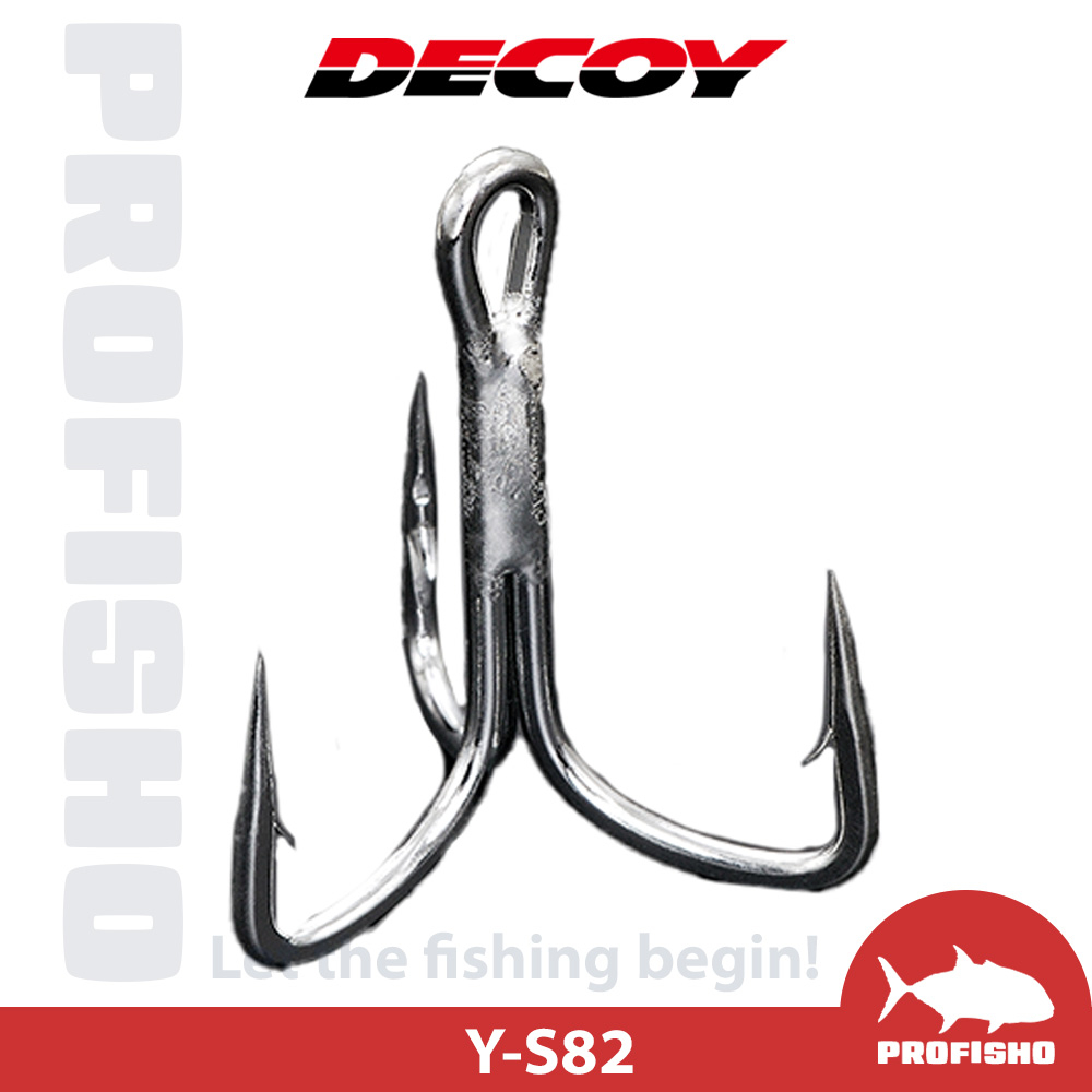 【搏漁所釣具】 Decoy Treble Y-S82 三叉鉤 大物鉤 海釣 金槍魚 水表路亞 GT 耐用 高強度