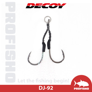 【搏漁所釣具】Decoy DJ-92 輔助鉤 Fiber Light Assist 日本製 鐵板鉤 小魚鉤 可靠