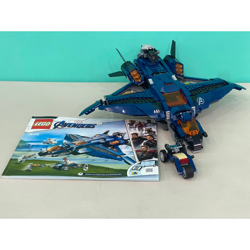 【TCT】LEGO 樂高 Marvel 76126 Avengers 終極昆式噴射機