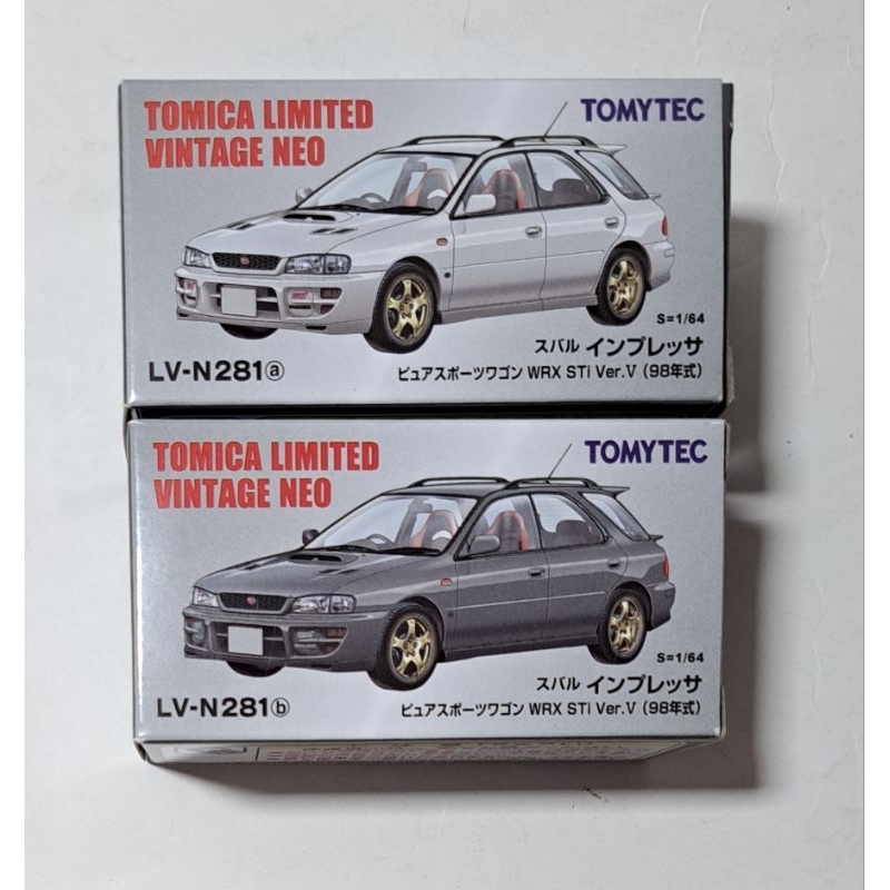 📢 TOMYTEC LV-N281 a/b SUBARU  IMPREZA SPORTS WAGON WRX STI