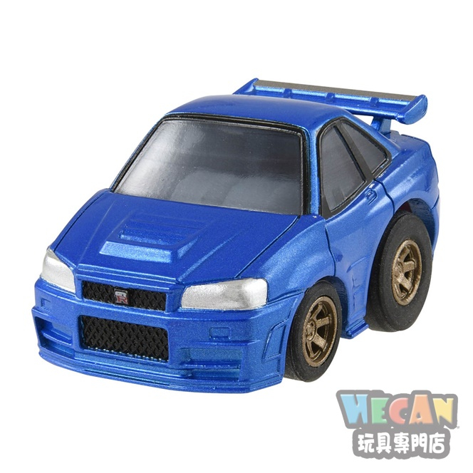 TOMICA多美 Choro Q 迴力車 玩命關頭 日產GT-R (R34) (TAKARA TOMY) 90689