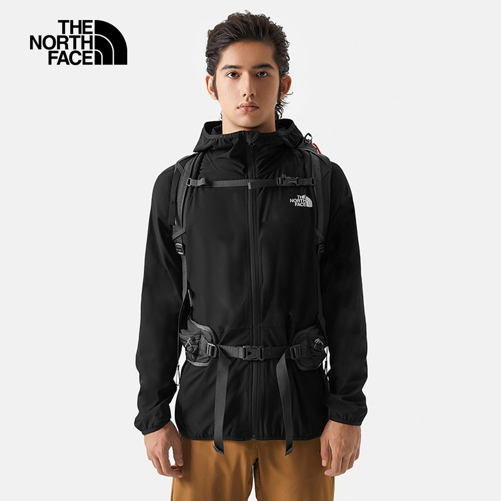 The North Face M NEW ZEPHYR WIND 男 防水防曬風衣外套 黑 NF0A7WCYJK3