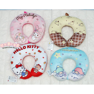 kitty頸枕~美樂蒂頸枕~雙子星頸枕~布丁狗頸枕~酷洛米頸枕~雙子星頸枕~正版迪士尼頸枕~酷洛米U型枕~生日禮物
