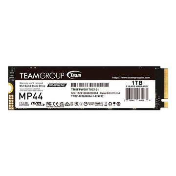 十銓原廠經銷商 TEAM 十銓 MP44 1TB 2TB 4TB M.2 PCIe SSD 固態硬碟