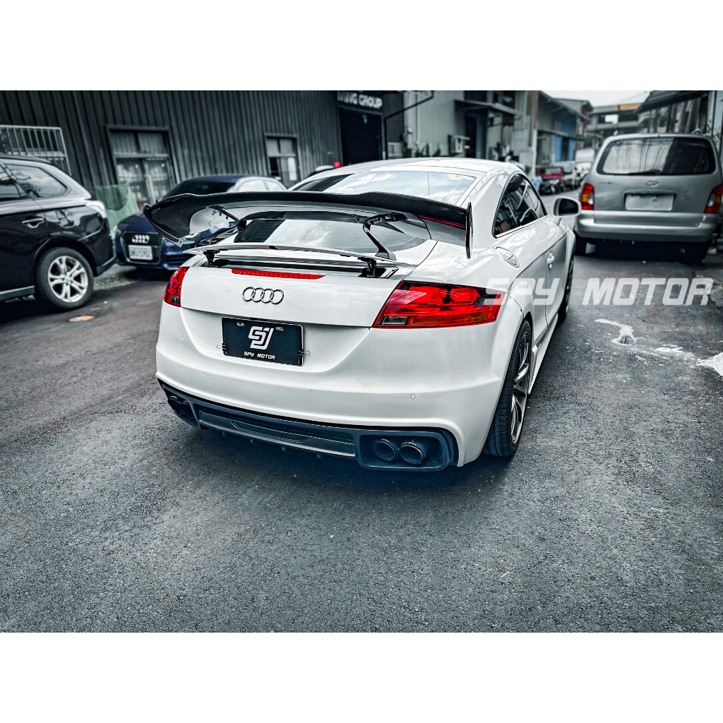 【SPY MOTOR】Audi TT MK2 GT碳纖維尾翼
