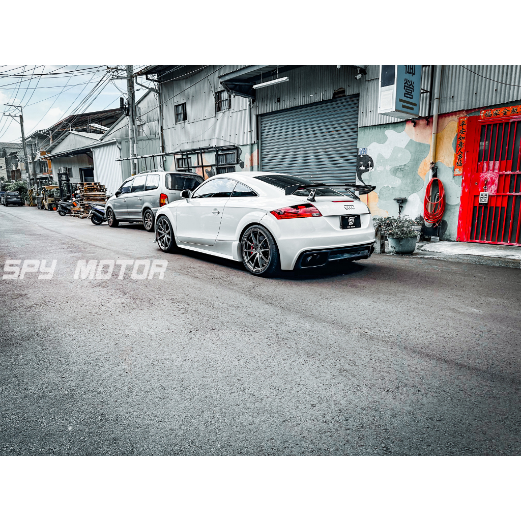 【SPY MOTOR】Audi TT MK2 GT款碳纖維尾翼