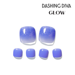 【DASHING DIVA】GLOW足部薄型凝膠美甲貼_空中漫步