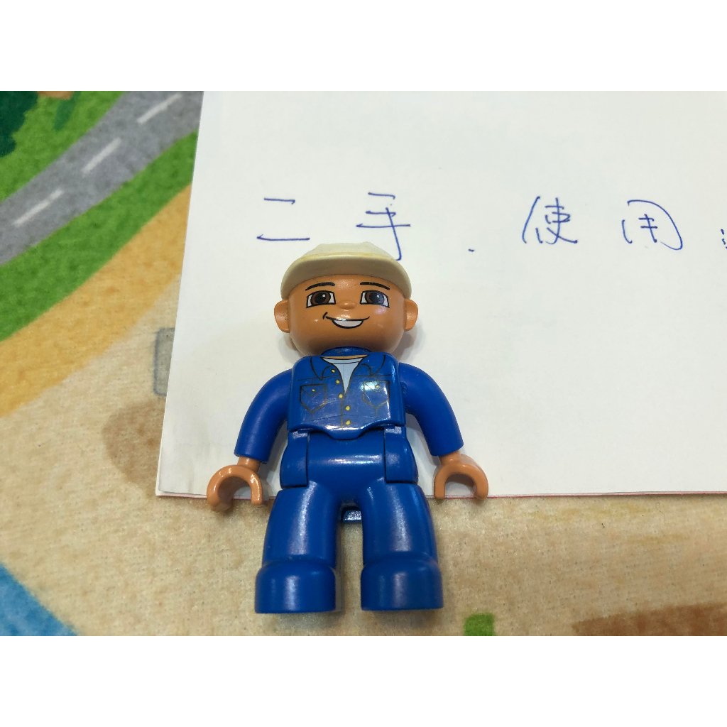 二手、二手、二手【點點小豆】LEGO 樂高積木 DUPLO 得寶 人偶 1 個 如圖！