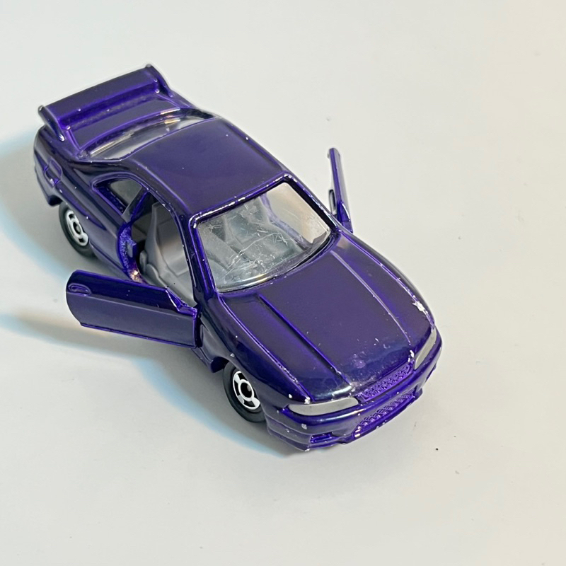 Nissan Skyline GT-R R33 TOMICA 日本製 深紫色 絕版美車