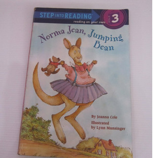 「二手書」Step into Reading 3 Norma Jean Jumping Bean 英文讀本