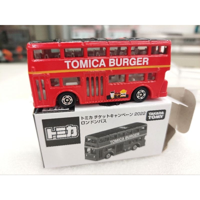 Tomica 麥當勞巴士 2022非賣品 倫敦巴士 BUS 漢堡巴士 限定品