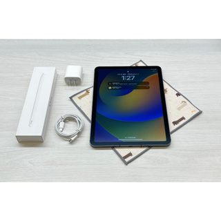 Apple Care+保固到2024.12【蘋果園】iPad Air 5代 Air5 Wi-Fi+行動網路64G太空灰色