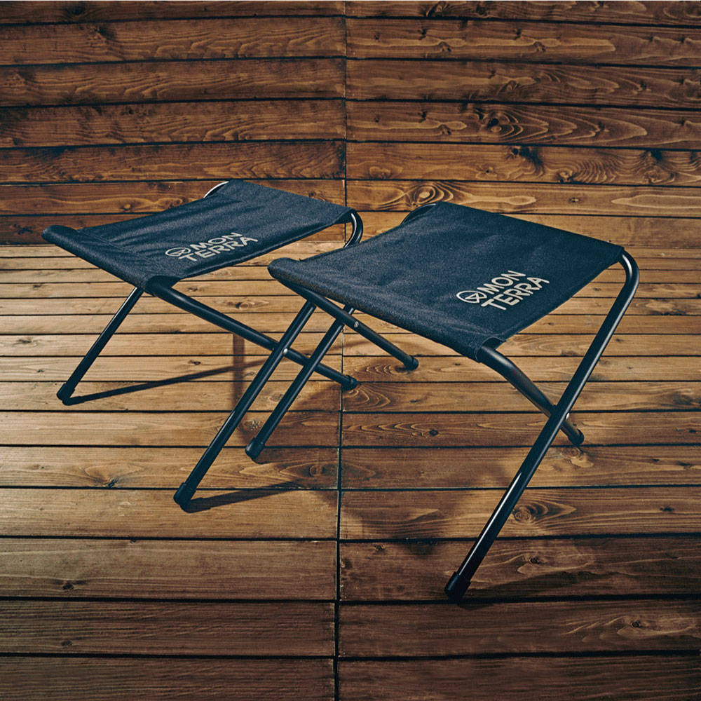 Monterra Wide BBQ Chair 便攜式燒烤椅 ｜黑色 / 2入 BY LOWDEN