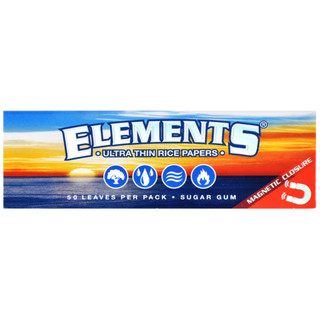 【Sativa】Elements 純米紙 手捲紙 短版 1¼ Rolling Papers 現貨