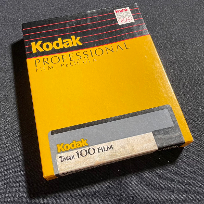 Kodak TMax 100 4x5 Film Unopened 10 pack  1997/12 柯達 底片 過期底片