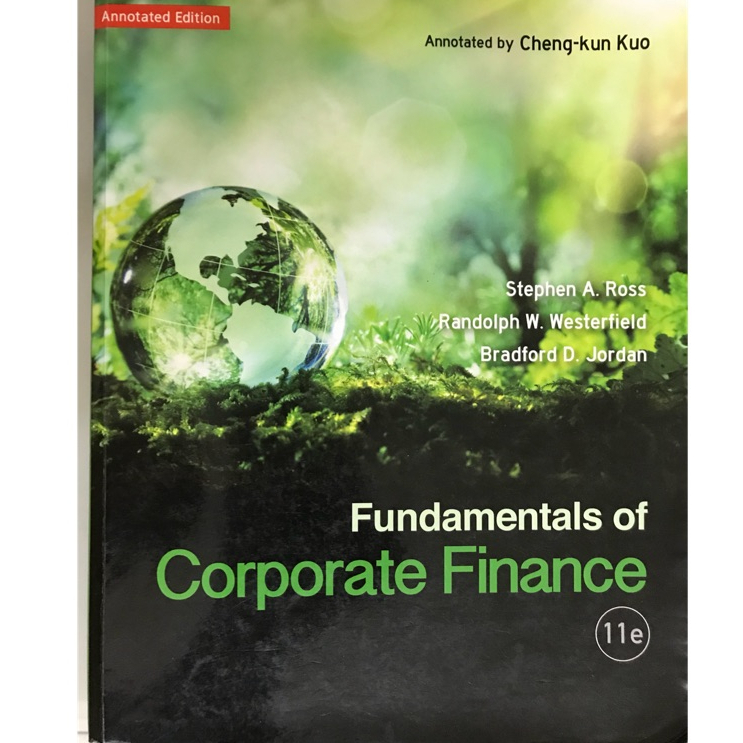 【二手現貨】Fundamentals of Corporate Finance 11e 財務管理 原文書