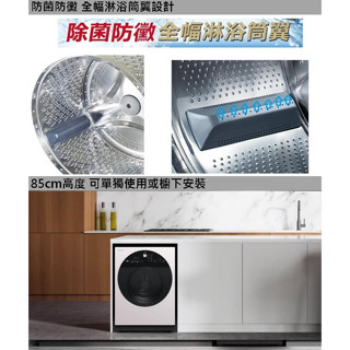 HITACHI 日立 12公斤四段溫水除菌洗脫變頻滾筒洗衣機BD120GV