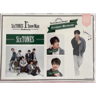 SixTONES 森本慎太郎【SixTONES SnowMan 1st Anniversary】貼紙 全新
