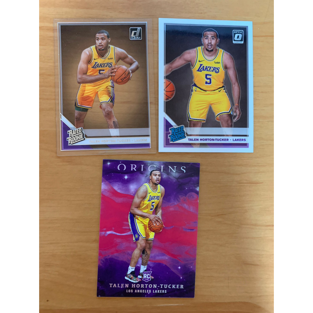 湖人 RC 新人 OPTIC DONRUSS TALEN HORTON TUCKER NBA 球員卡