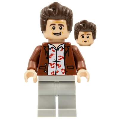 【小荳樂高】LEGO Ideas 歡樂單身派對 Cosmo Kramer (21328原裝人偶) idea094