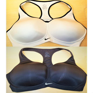 Nike PRO RIVAL工字背高衝擊高強度支撐運動內衣833288-100 尺碼38/85B 白/黑兩款