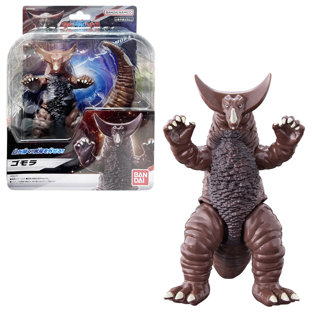 (BANDAI)代理版 特攝 超人力霸王 哥摩拉 可動公仔