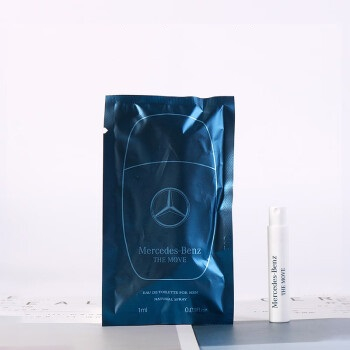 【原裝噴式針管】 Mercedes-Benz 賓士 THE MOVE 恆動之星 男性淡香水 1ML