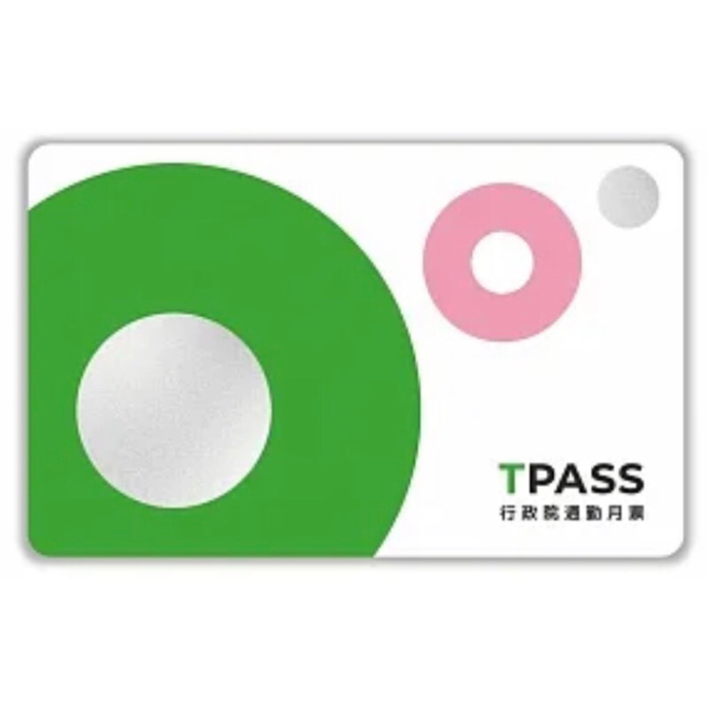 全新 TPASS行政院通勤月票 Supercard悠遊卡 宜蘭版