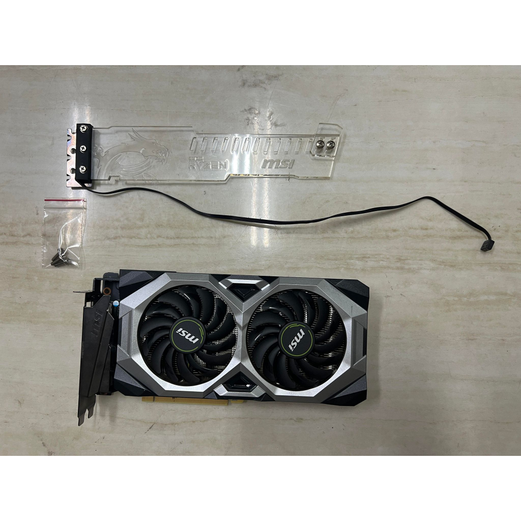 【msi微星】 RTX 2070 SUPER VENTUS GP 顯示卡 二手保固內 附支撐架 無盒裝 $5400