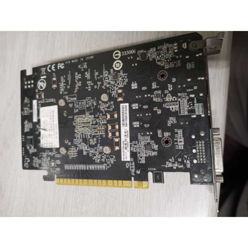 技嘉 gtx 1050 ti d5 4g