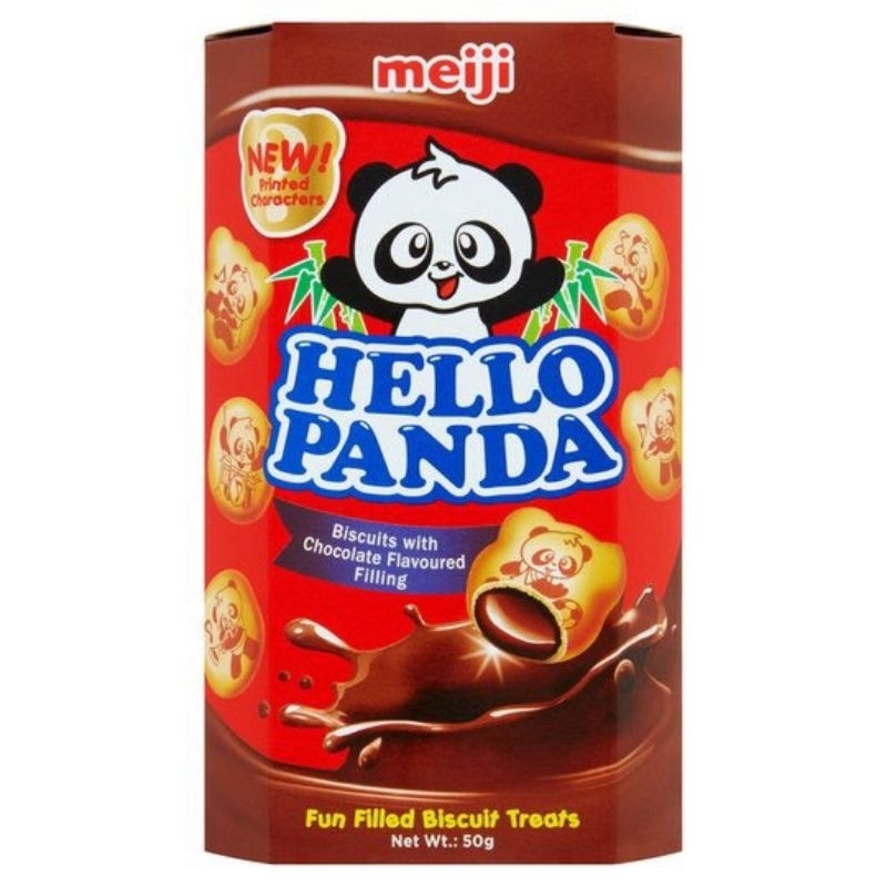 MEIJI HELLO PANDA BISCUIT WITH CHOCOLATE FLAVOURED 50g