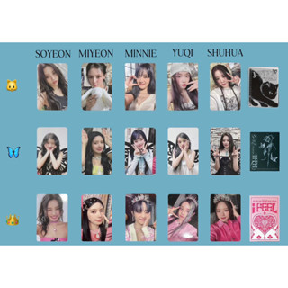 【01/14更新】(G)I-DLE gidle I Feel 迷你六輯 電子專 專卡 舒華 雨琦 米妮 美延 小娟 小卡