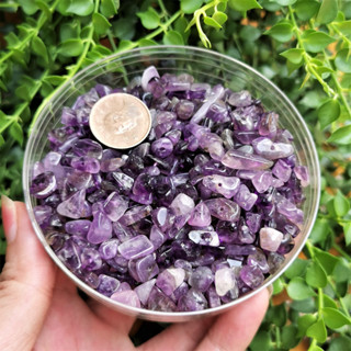 [友克鑫]500g天然水晶 彩色碧璽 紫水晶 白水晶 碎石 白水晶柱 巴西黃水晶 原礦 消磁