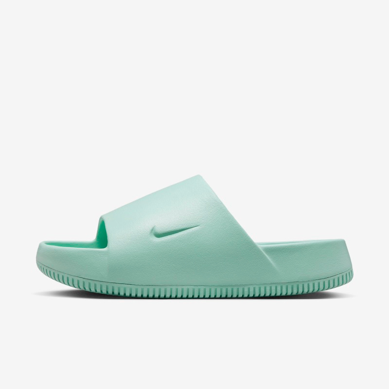 ➕鞋家➕ 女鞋 Nike Calm Slide Sesame 翡翠綠 拖鞋 厚底 麵包鞋 DX4816-300