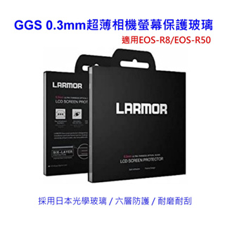 [Canon相機螢幕保護貼] GGS 0.3mm超薄相機螢幕保護玻璃貼/採用日本光學玻璃/六層防護/耐磨耐刮