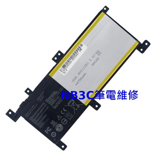 【NB3C大臺中筆電維修】 Asus X556 K556 K556UR 電池 筆電電池 C21N1509