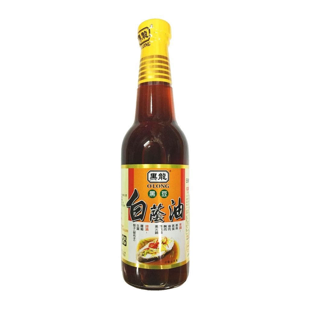 黑龍   白蔭油 500ml