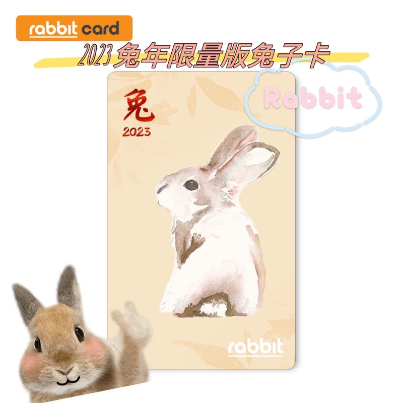 最後現貨～ 泰國 BTS 捷運卡 2023限量發行兔年 Rabbit Card兔子卡