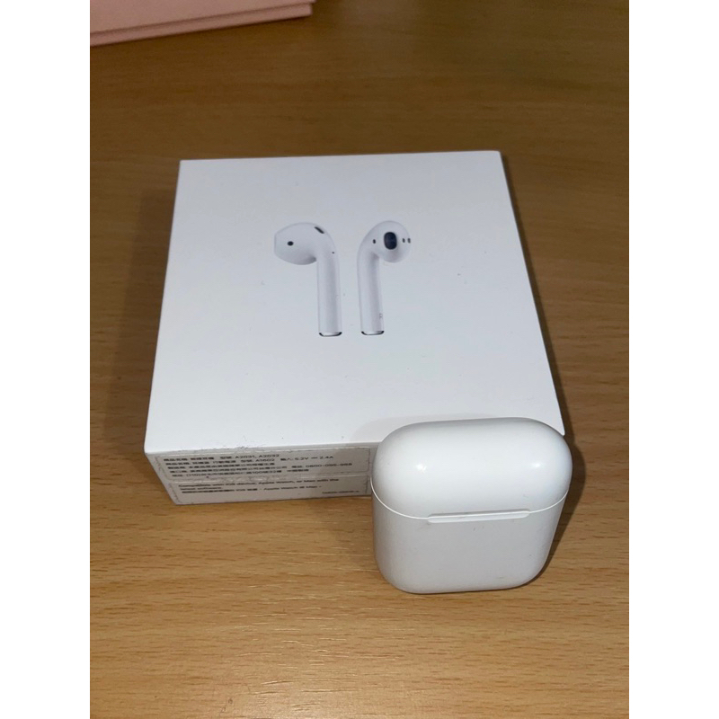 airpods 2代 左耳 充電盒 二手 正品 有盒