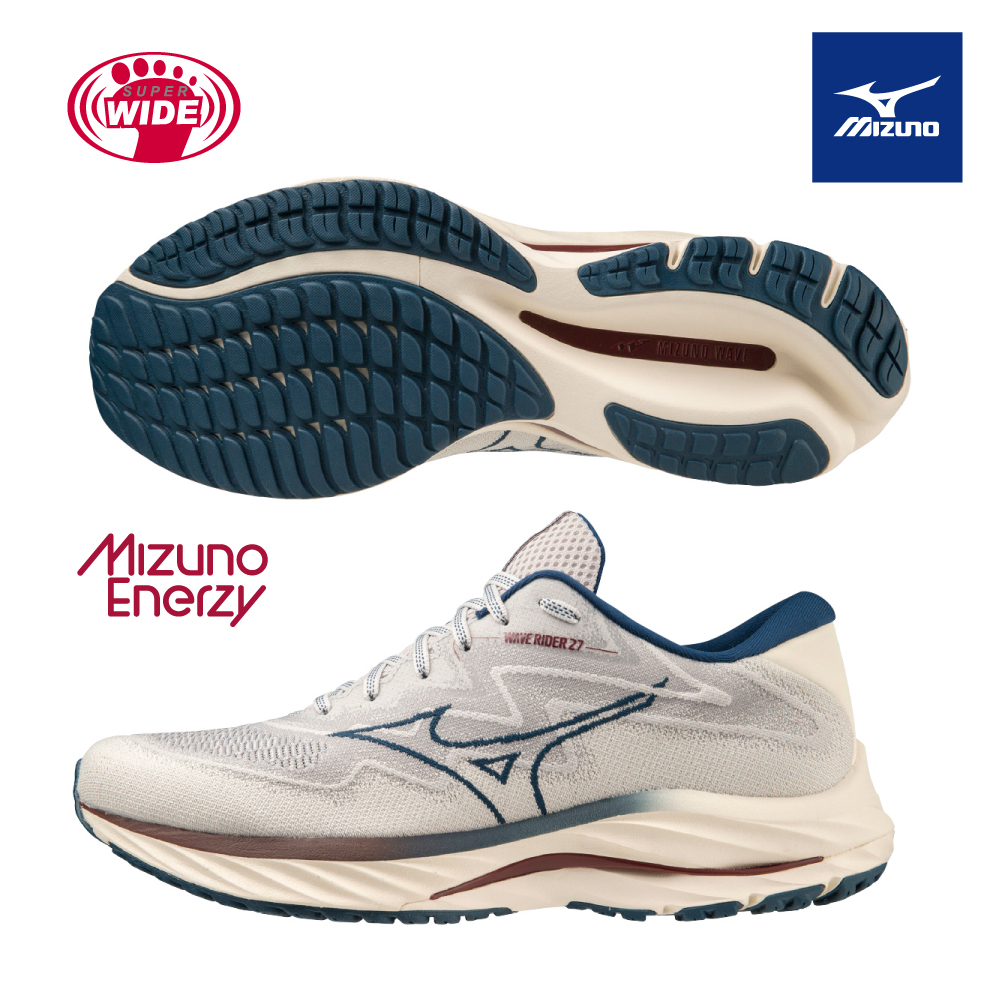 [爾東體育] MIZUNO 美津濃 WAVE RIDER SSD 慢跑鞋 J1GC237605 寬楦 運動鞋 休閒鞋