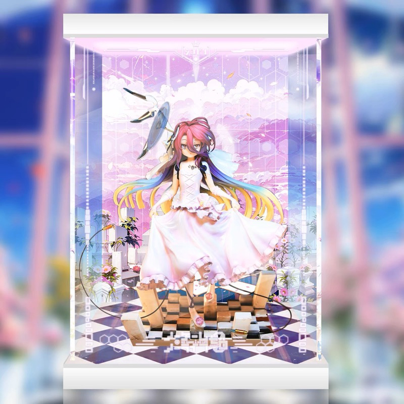 《Yao 挖寶趣》 月型社 NGNL NO GAME NO LIFE 遊戲人生 休比 花嫁 GK雕像 專用展示盒