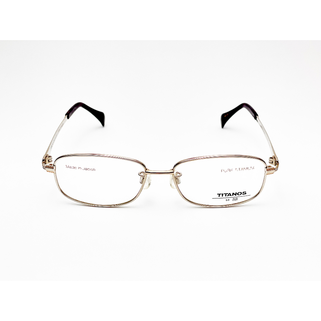 【全新特價】TITANOS 帝王鈦 日本製光學眼鏡鏡框 T1408 WP GP 高級100%帝王純鈦 Titanium