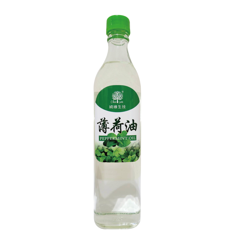綺緣-薄荷油(A級80%)500ml *1瓶-綠蓋