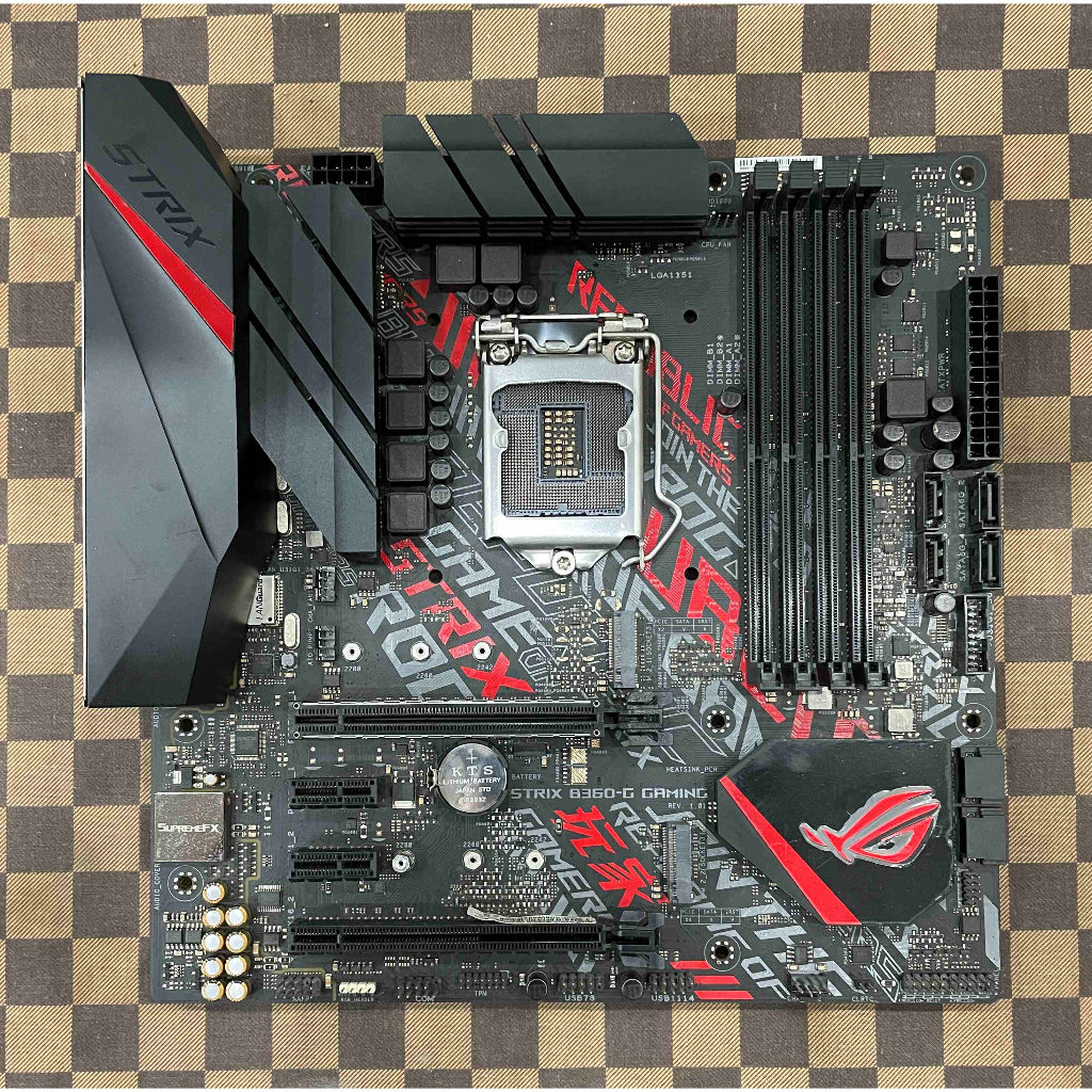 #0717 原廠保固 華碩 ROG STRIX B360-G Gaming LGA-1151 主機板