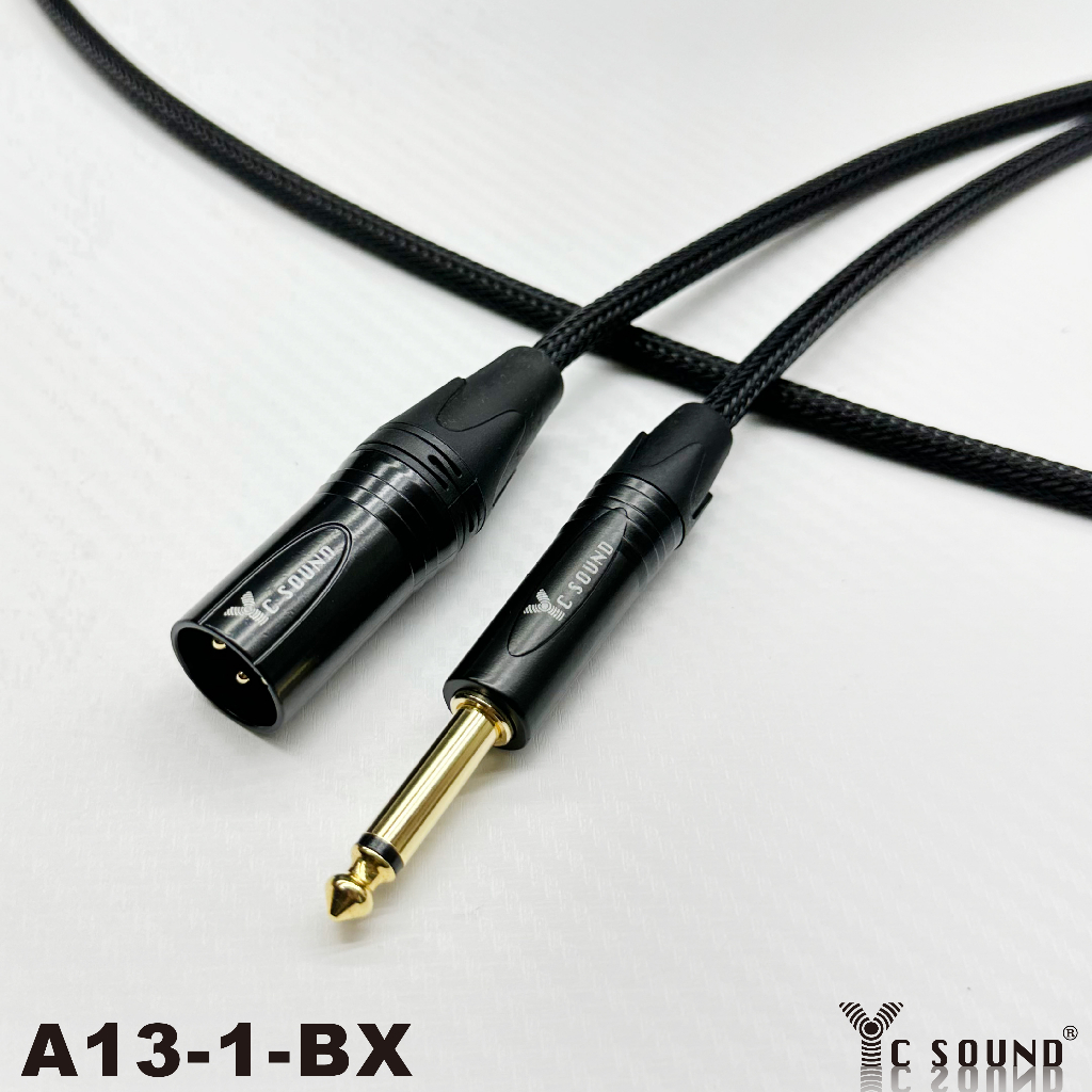 編織網 高級 XLR 6.3 TS 單音 導線 音源線 麥克風線 轉接線 MIC線 電子琴導線