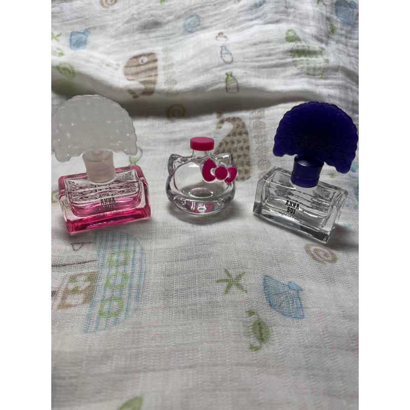 👉二手👈 名牌小香水 空瓶 Anna sui Hello kitty