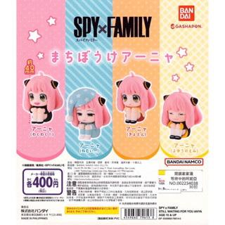 《蛋無虛發Gotcha》 BANDAI萬代 間諜家家酒 等待中阿妮亞💓 全四款 轉蛋 扭蛋